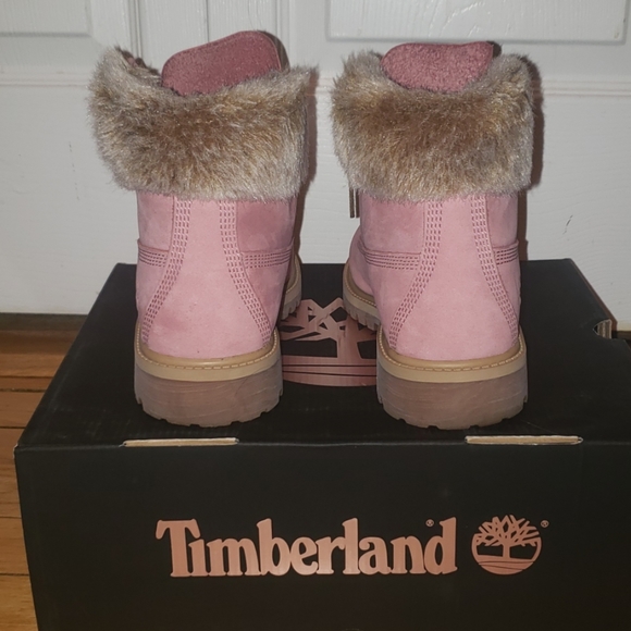 Pink Tim's with fur - Picture 2 of 3